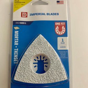Mortar Blade Carbide Grit 3-1/8 Inch IBOA620 NIB 819846010575 IMPERIAL BLADES **